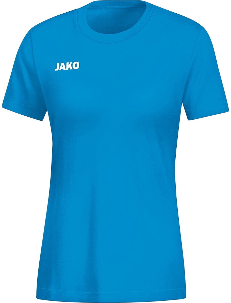 Jako Base T-Shirt Dames - Jako Blauw | Maat: 34