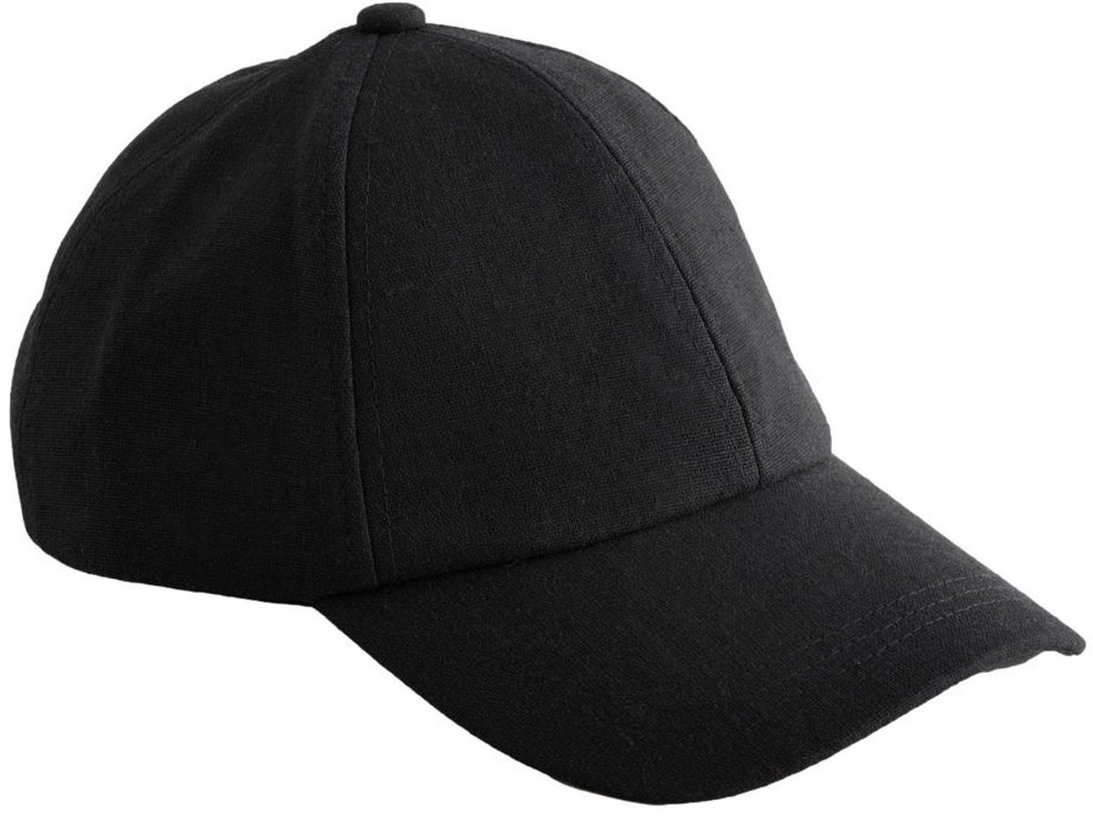 Next - Dames - Linnen pet - Zwart