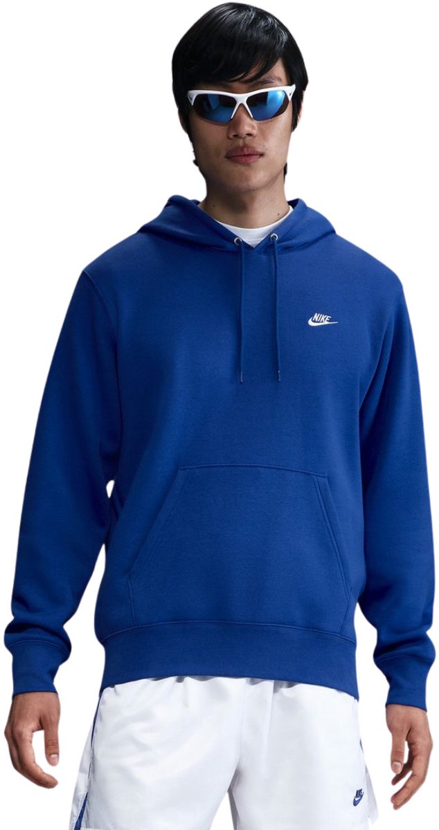 Nike Sweater Heren Club BB Donkerblauw