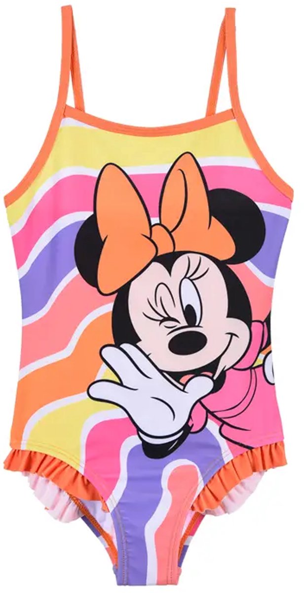 Minnie Mouse Badpak Meisjes – Regenboog – Maat 110/116