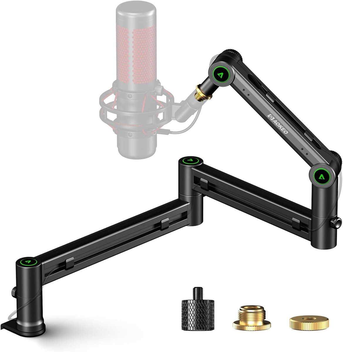 Microfoon Arm - Microfoonstandaard - Opnemen Streamen - Robuust Volledig Metaal - 30cm Hoog