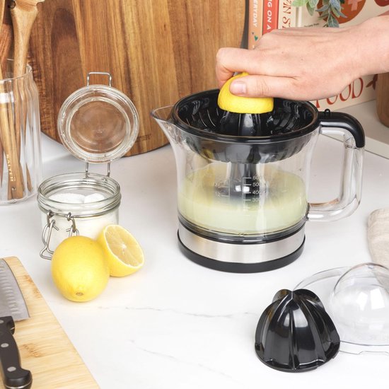 RONN® Citruspers electrisch - Citruspers - Sinaasappelpers - Wit - ‎14cm x 22cm x 20cm van Ronn — afbeelding 3