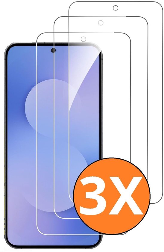 Gehard glas screenprotector 3 stuks voor Samsung Galaxy A57 A37 A56 A36 5G, krasbestendig, helder