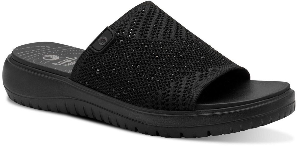 Jana Coshy Dames Slipper 8-27264-46 001 H-breedte Maat: 40 EU