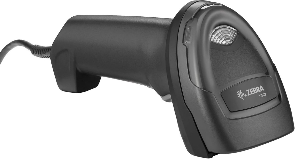 2D Barcodescanner - Handscanner - Winkelautomatisering - Snelle Gegevensoverdracht - Zwart