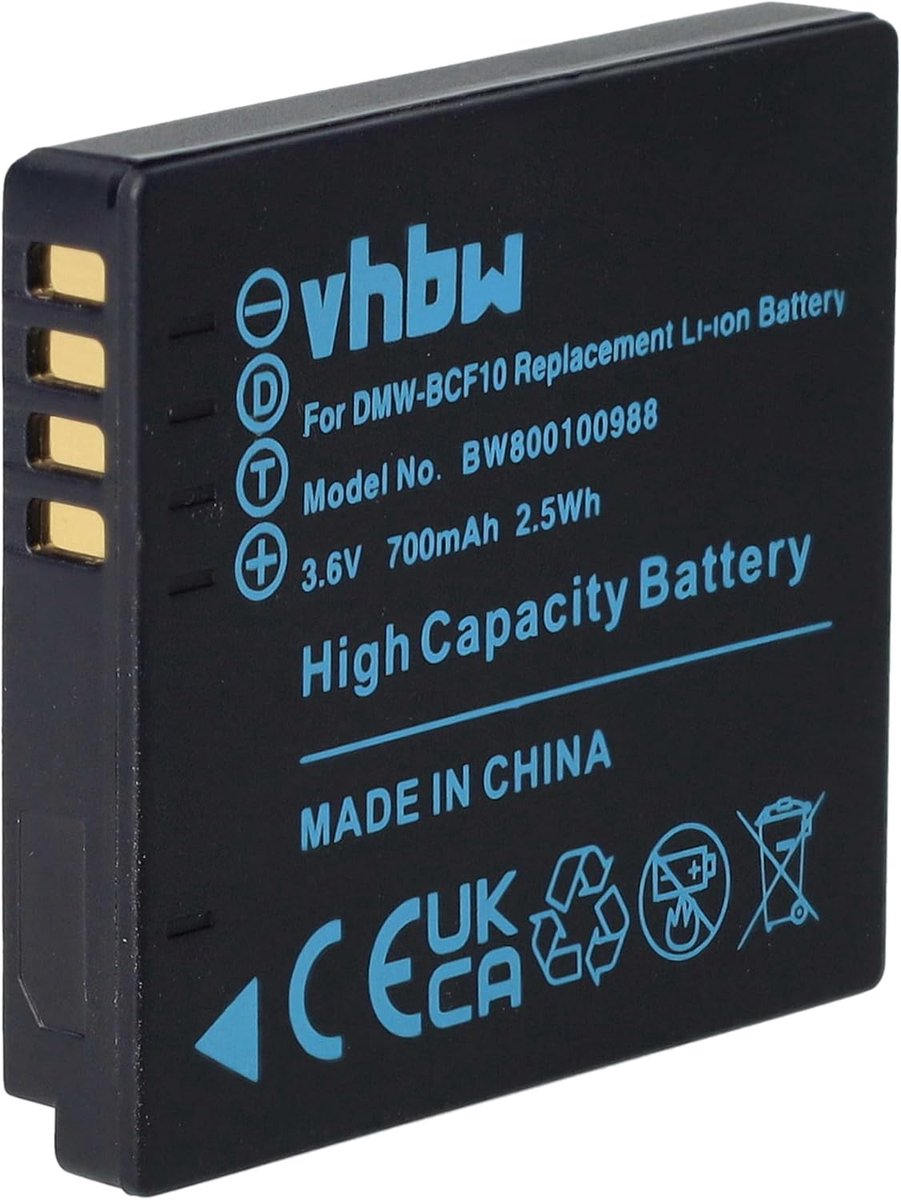 Camera Accu - Reserve Batterij - Foto's Maken - Hoge Capaciteit - 700mAh 3.6V