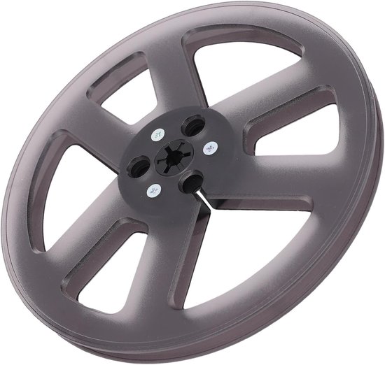 Opneemspoel - Lege Haspel - Tape Recorder - 6 Luchtgaten - 7 Inch Diameter - Grijs — afbeelding 5