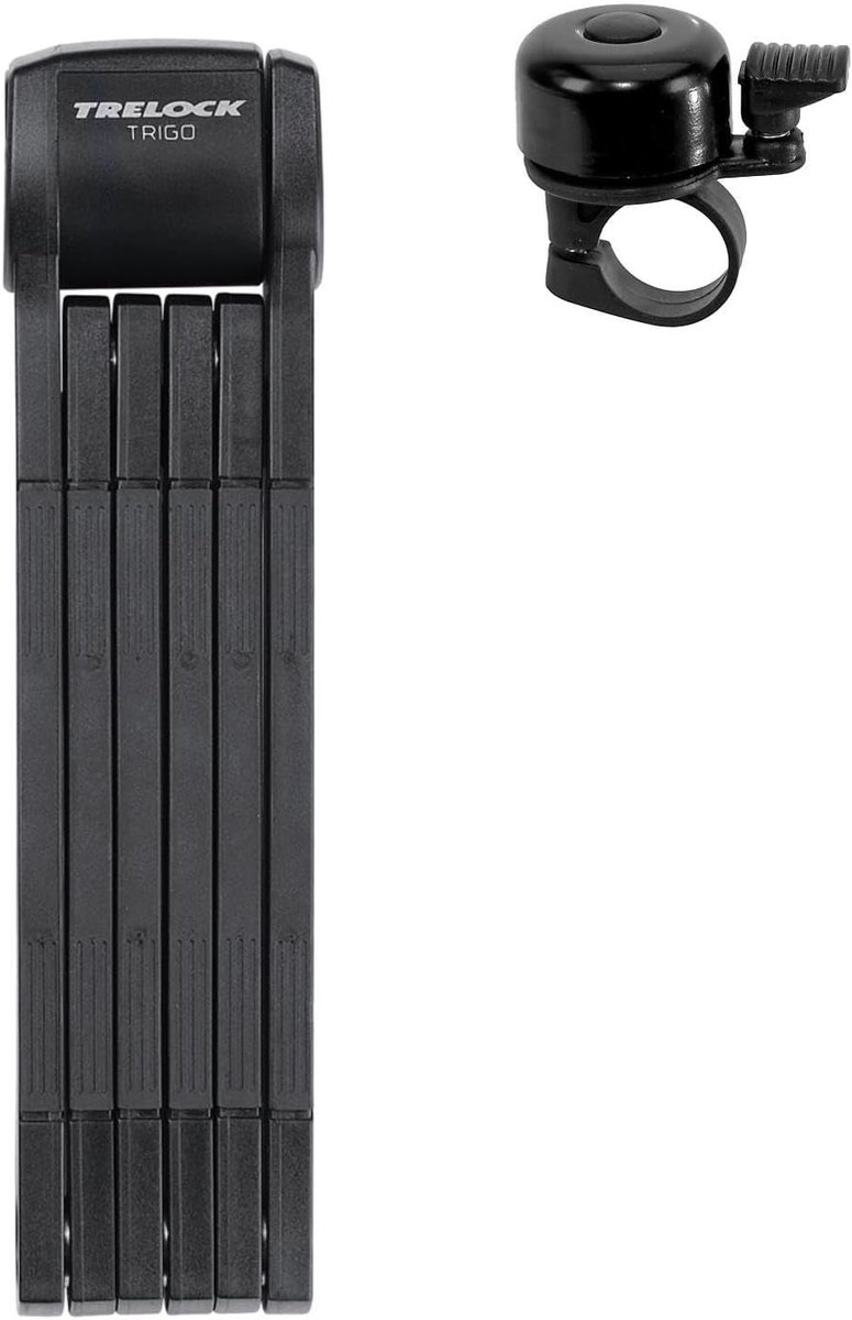 Vouwslot Fiets - Stevig Fietslot - Veilig Fietsen - Automatische Vergrendeling - 100 cm Lengte - Zwart