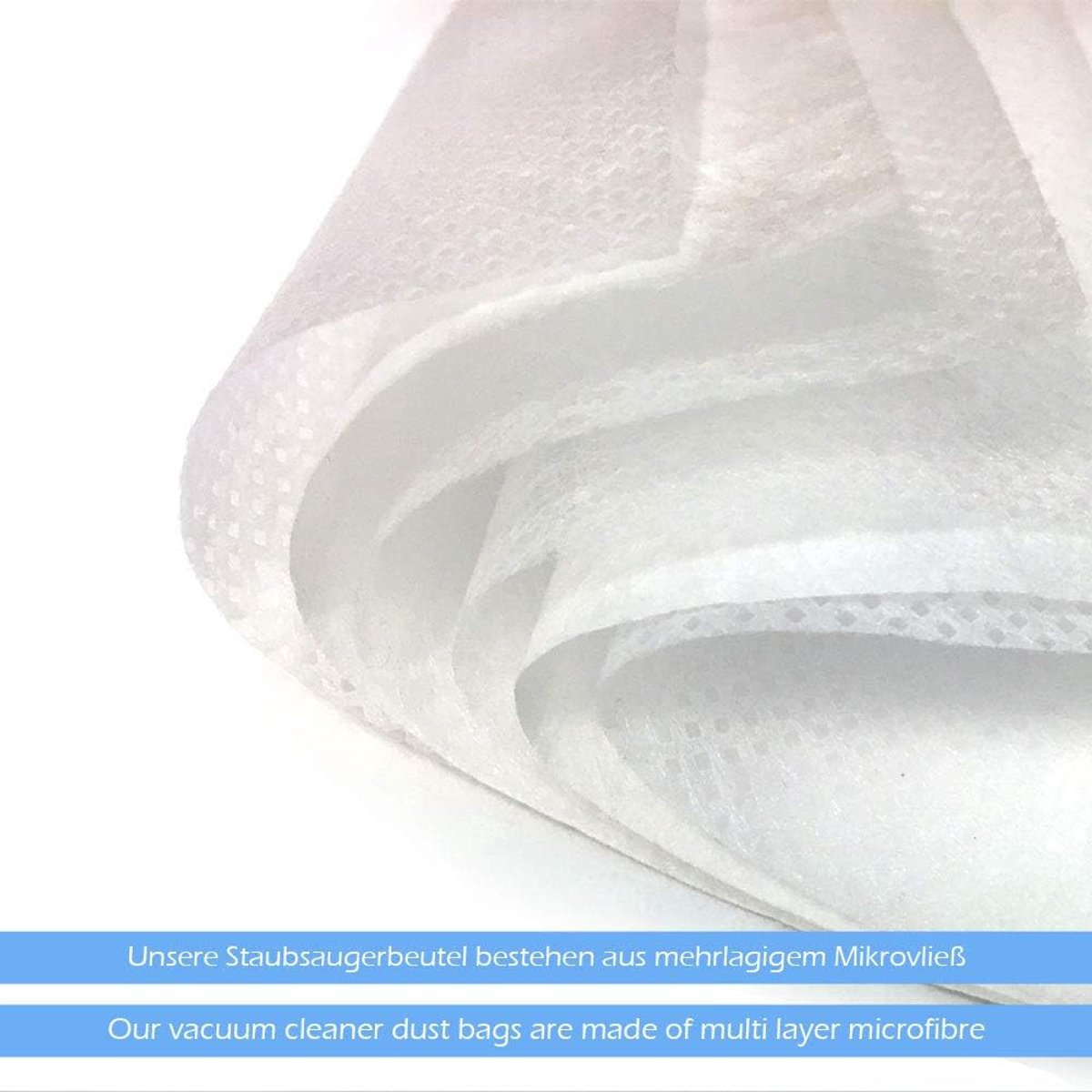 Stofzuigerzakken - Microfleece Zakken - Stofvrij Werken - Extra Sterk Materiaal - 10 Stuks