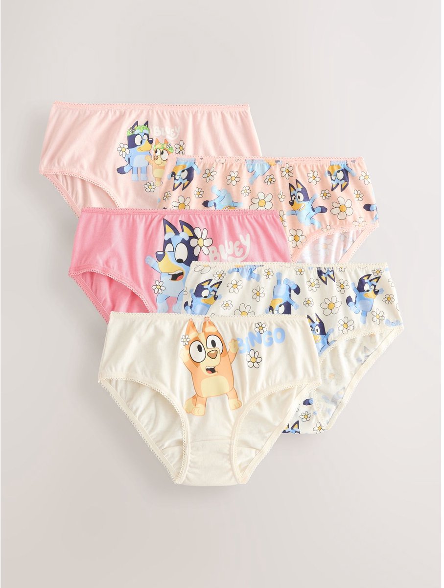 Next - Meisjes - Set van 5 slips - Roze