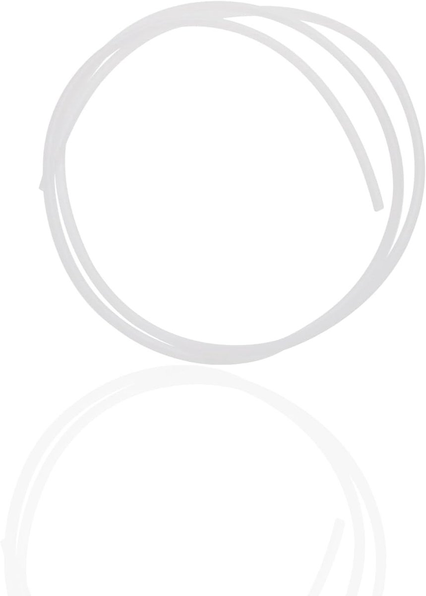 Bowdenslang PTFE - Filamentslang - 3D Printen - Hoge Temperatuur Weerstand - 2m 4mm OD 2mm ID - Wit