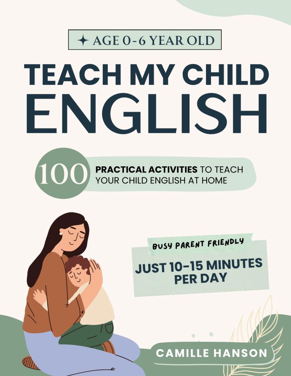 Kind Engels Leren - Activiteitenboek Baby - Spelenderwijs Leren - 100 Praktische Methoden - 21.59 x 27.94 cm