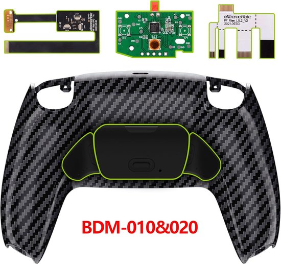 Remap Kit Controller - Upgrade Kit - Professioneel Gamers - 2 Extra Knoppen - 9x9x1.5 cm - Carbon Fiber — afbeelding 4