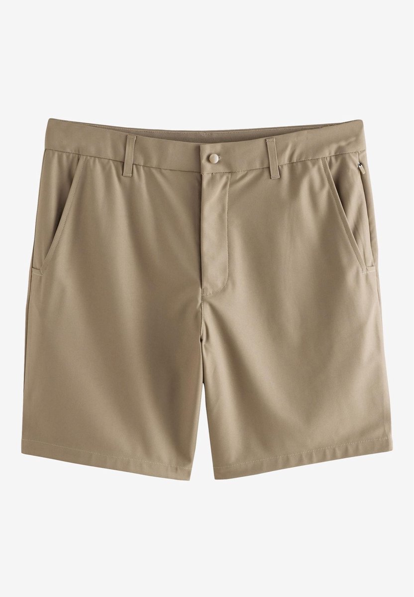 Next - Heren - Active Golfshorts - Crème