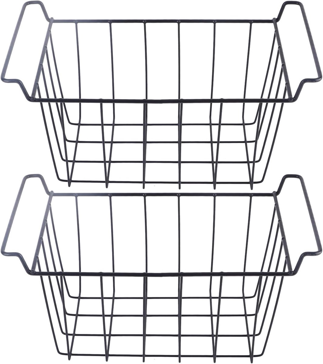 Vriezer Opbergmand - Koelkast Organizer - Keuken Opbergen - Hangend Ontwerp - L 39 B 20 H 20