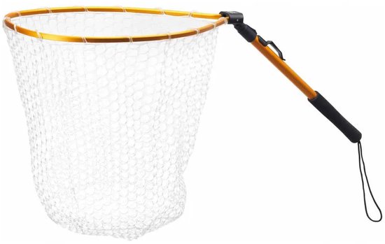 Daiwa Oval Trout Wading D26 Veiligheidsnet Wit,Oranje 91 x 35 x 44 cm — afbeelding 2