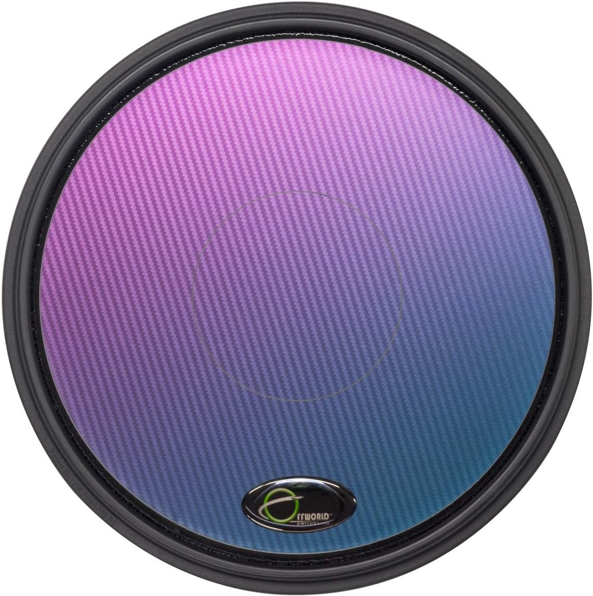 Oefenpad Drums - Percussie Pad - Stok controle - Unieke polymeerlaag - 35.6 cm diameter - Blauw