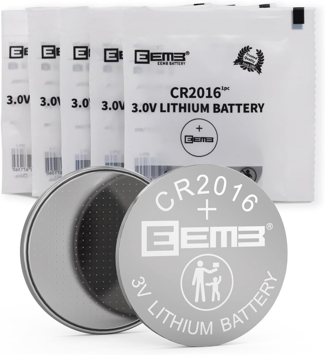 Knoopcel Batterijen - Lithium Batterijen - Apparaten Voeden - 5 Stuks Pakket - 20mm Diameter