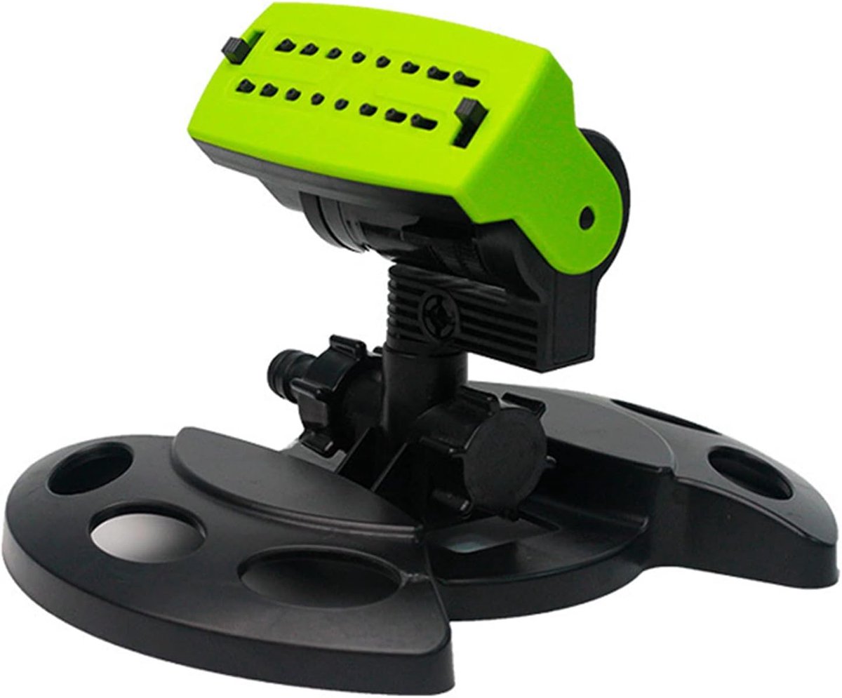 Tuinsproeier Automatisch - Zwenk Sproeier - Gazon Onderhoud - 16 Wateruitlaten - 26x20x18cm - Grijs