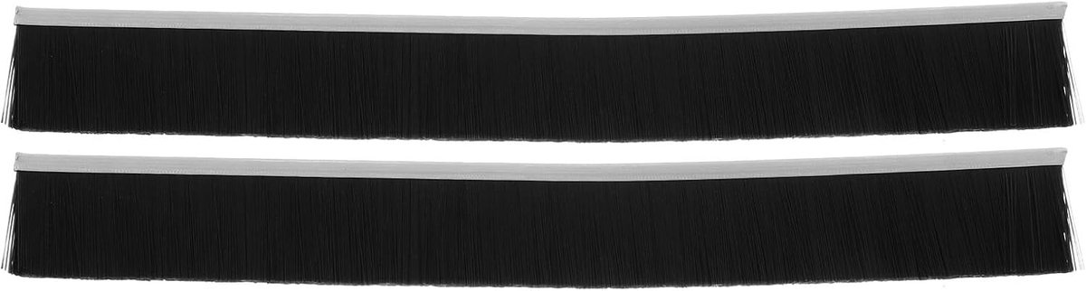Borstelstrip Brievenbus - Afdichting Klep - Stof Vocht Wering - Eenvoudige Installatie - 30cm Lengte - Zwart