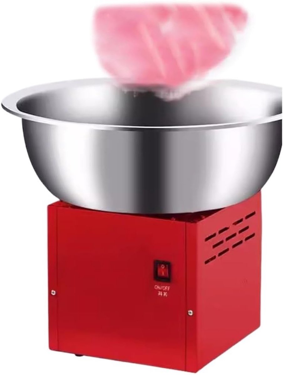 Suikerspinmachine Suikerspin Maker Commercieel Gebruik Volautomatisch 48cm Bak