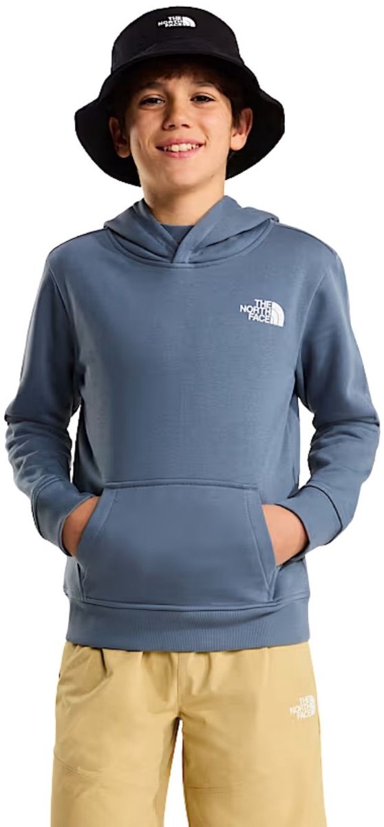 The North Face Box NSE Casual Sweater Jongens 176 Grijs