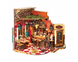 Robotime Cheers Bar & Dining - DG173 - Rolife - Miniatuur - Knutselen - Modelbouw - Creatief - Bouwpakket