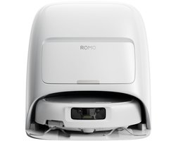 DJI Romo S (Water Tank Version) - Robotstofzuiger met dweilfunctie - Geschikt voor huisdierharen - 25.000 Pa zuigkracht - Obstakeldetectie op millimeter niveau - Wit design