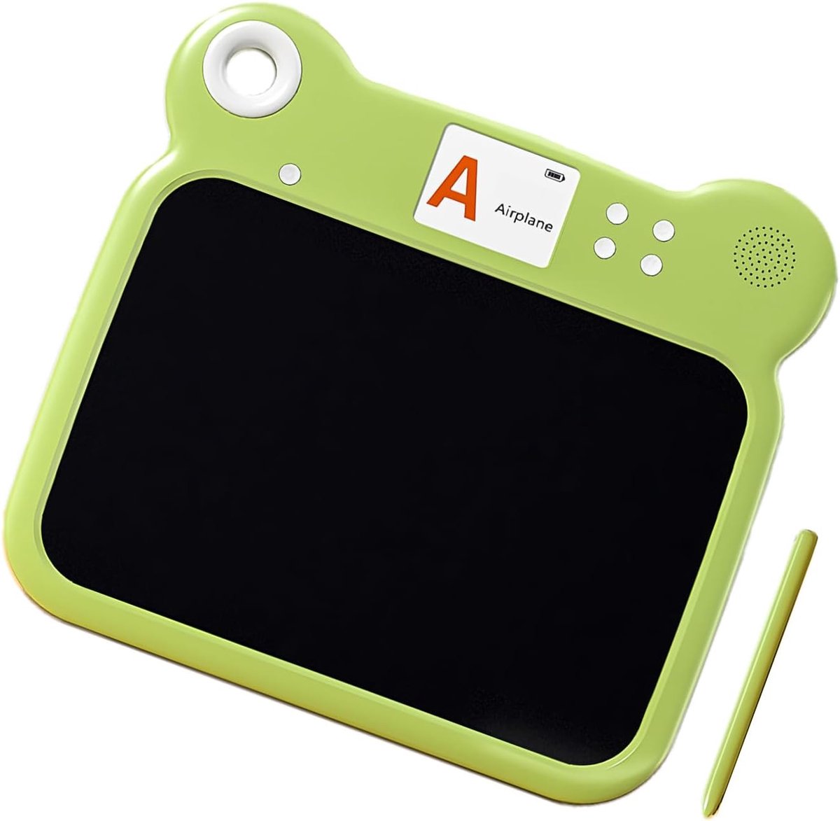Kind Tekentablet - Digitaal Tekenbord - Creatief Leren - Draagbaar en Wisbaar - 20x12cm - Groen