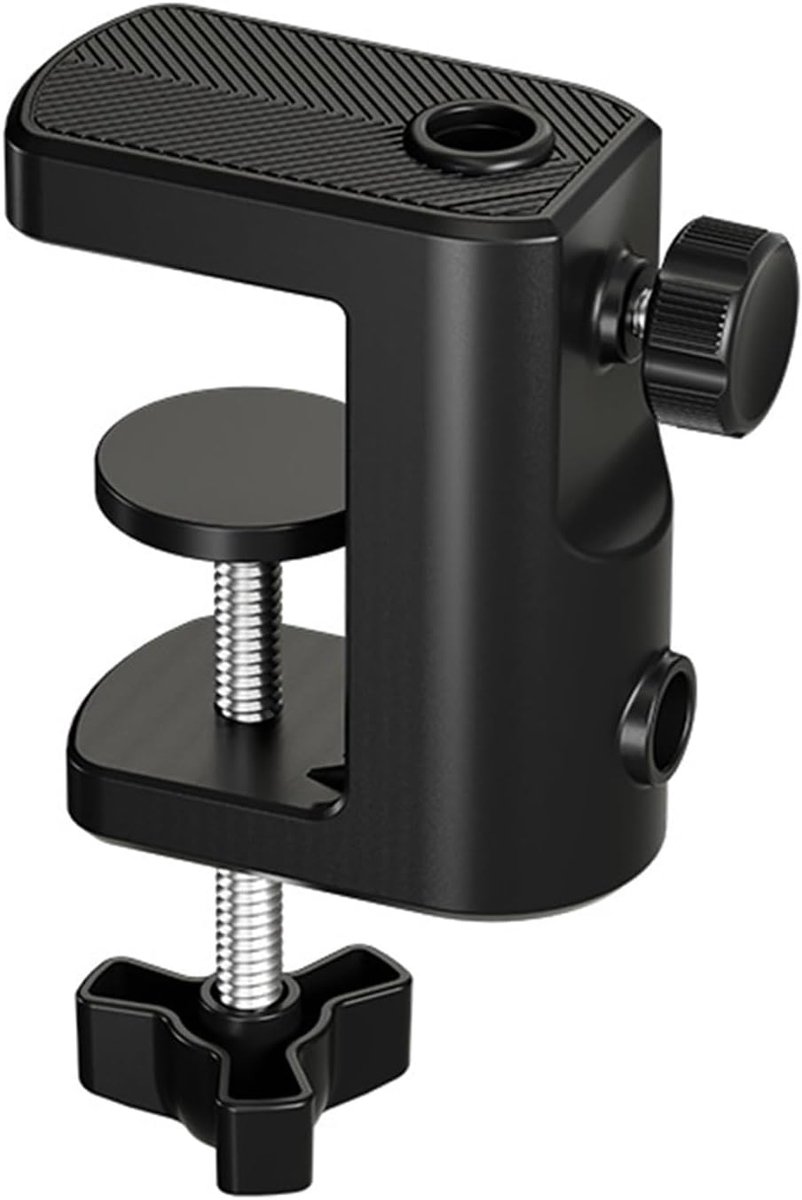 Microfoon Stand - Bureauhouder - Opnemen Streamen - Verstelbare Klem - 88x80x45mm
