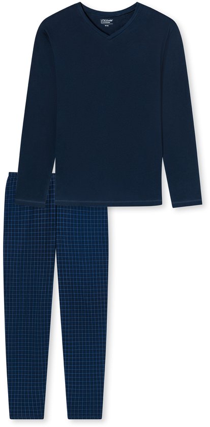 Uncover by Schiesser heren pyjama kort, zwart, XX-Large (56 Uncover by Schiesser heren pyjama kort, zwart, XX-Large (56