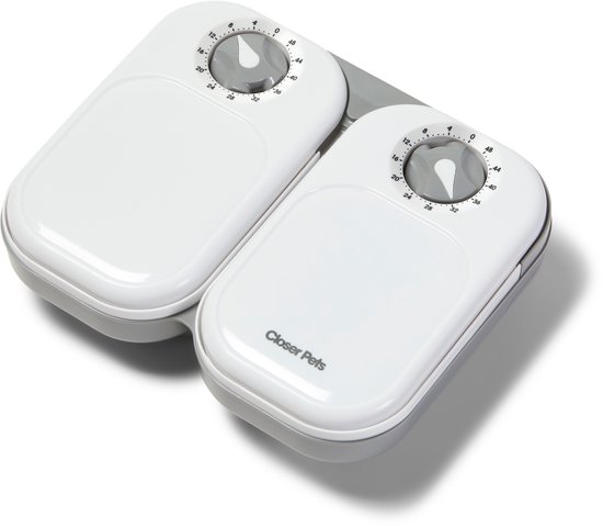 Closer Pets C200 Automatische Voerbak 800g Wit - Closer - €47,00