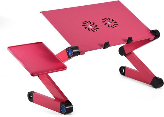 Ausla Laptopstandaard, opvouwbare laptoptafel voor bed, 360