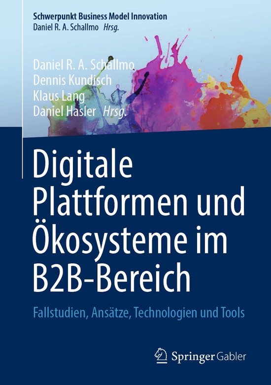 Schwerpunkt Business Model Innovation- Digitale Plattformen  ... - cover