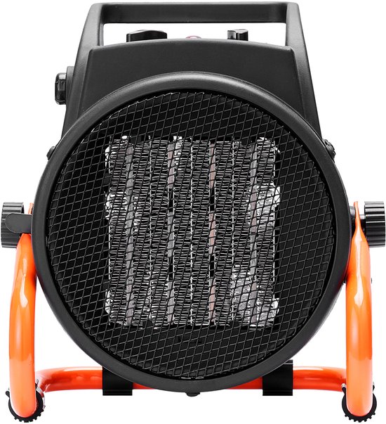 Kasverwarming, 2000 W PTC Snelle Verwarming Met Oververhittingsbeveiliging, 3 Standen, Kleine Kweek Tent Verwarming, Elektrische Draagbare Verwarmingsventilator voor Kassen