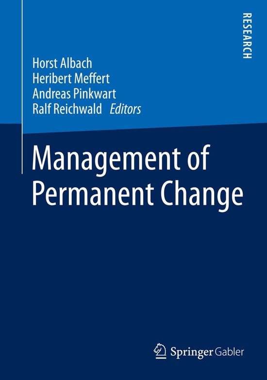 Management of Permanent Change - cover
