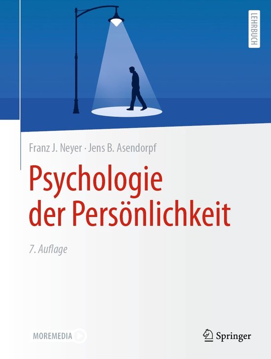 Psychologie der Persönlichkeit - cover