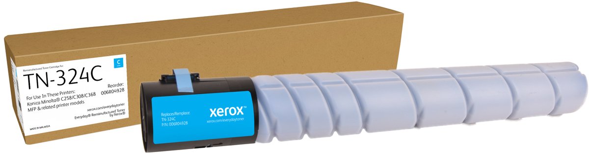 Everyday™ Cyaan Remanufactured Toner van Xerox compatible met Konica Minolta A8DA430 (A8DA430), Standaard capaciteit