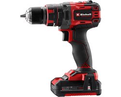 Einhell Professional Accu Klopboor-/ Schroefmachine TP-CD 18/60 Li-i BL Kit - Power X-Change - 18 V/Li-ion - Met impactfunctie - 60 Nm - Koolborstelloze motor - Incl. E-Box Basic, 1x 2.0 Ah accu en lader
