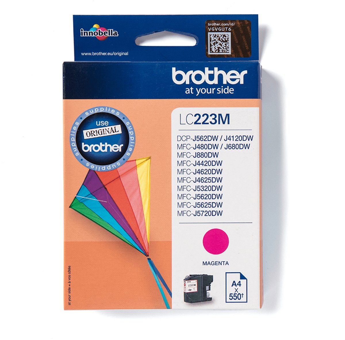 Brother LC-223 Cartridge Magenta