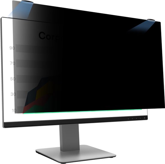 Filtre Confidentialité Upscreen Pour HP E24 G5 Non-Touch – Anti-espion, Anti-reflet, Antibactérien, Made In Germany
