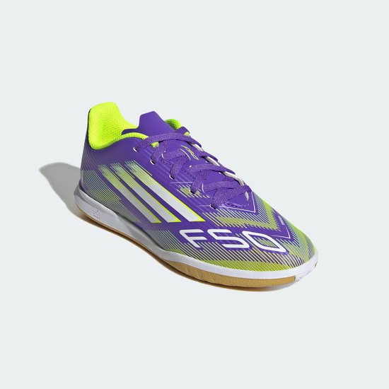 adidas Performance F50 Club Indoor Schoenen Kids - Kinderen - Paars