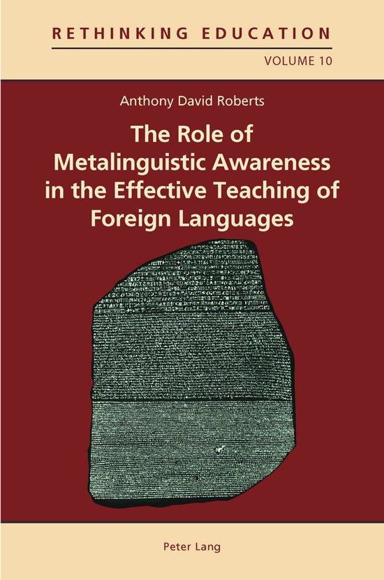 The Role of Metalinguistic Awareness in the Effective Teachi ... - cover