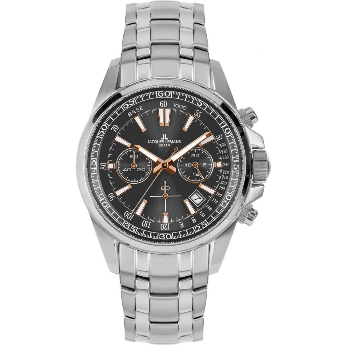 Jacques Lemans - 1-2117ZE - Polshorloge - Heren - Kwarts - Liverpool
