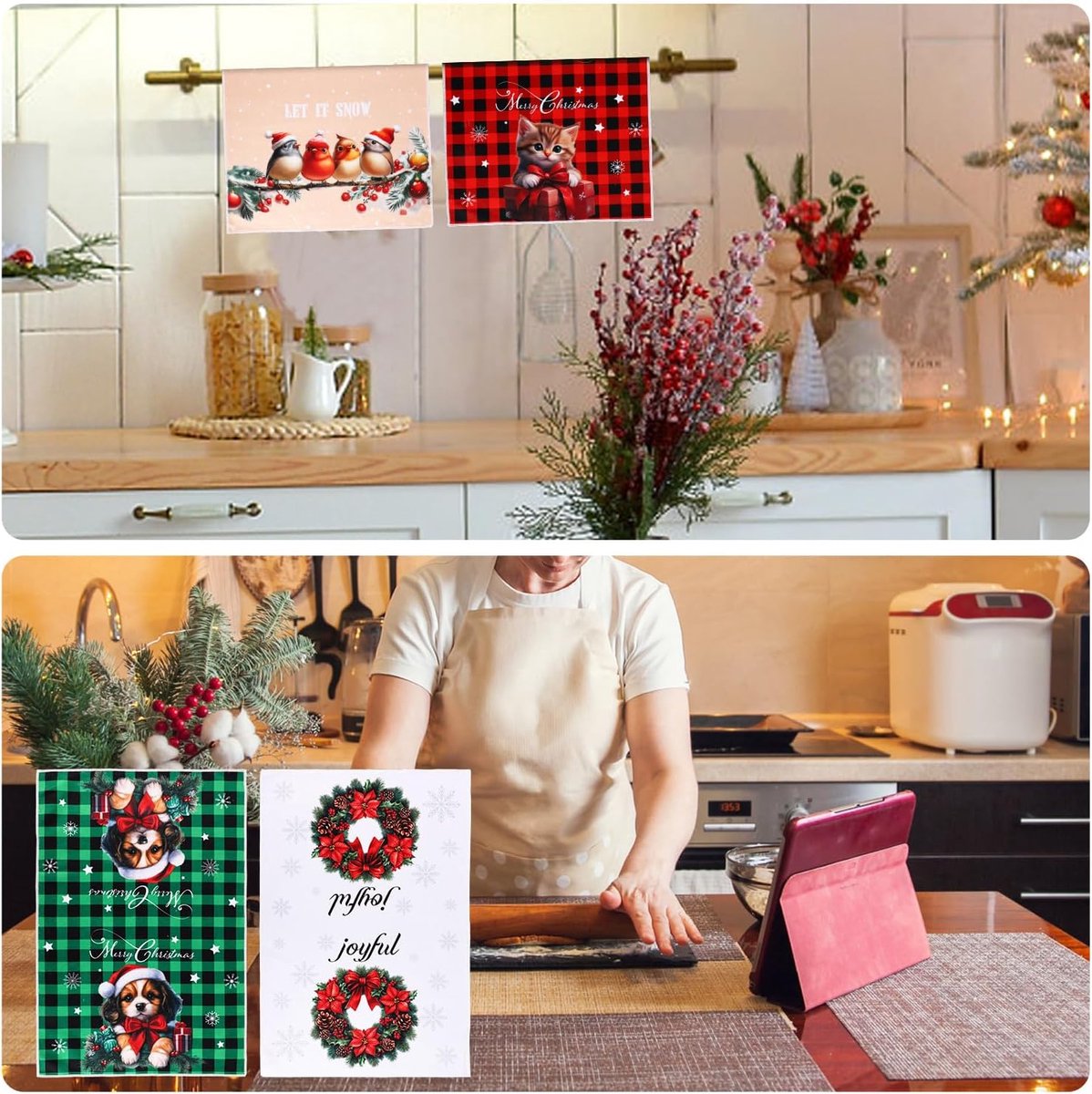 Pichler theedoek - Gallery: Kerst theedoeken
