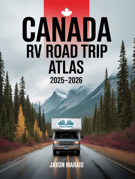 Canada RV Road Trip Atlas 2025-2026 - cover