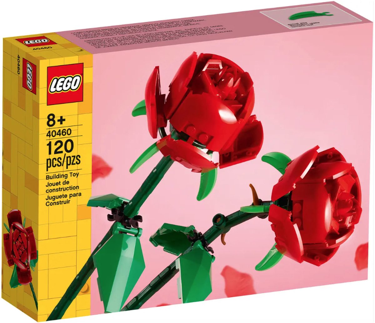 LEGO Iconic Rozen - Botanical Collection - 40460 op Prijzenvolger.com
