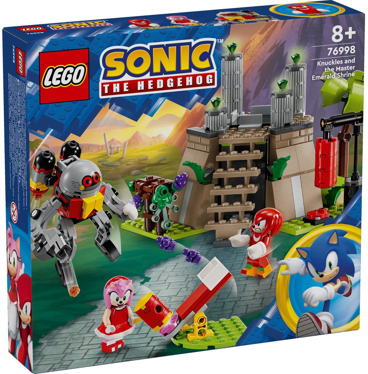 LEGO 76998 Sonic Knuckles en de Master Emerald