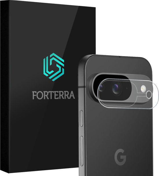 Forterra camera lensprotector met verpakking voor Google Pixel 10.
