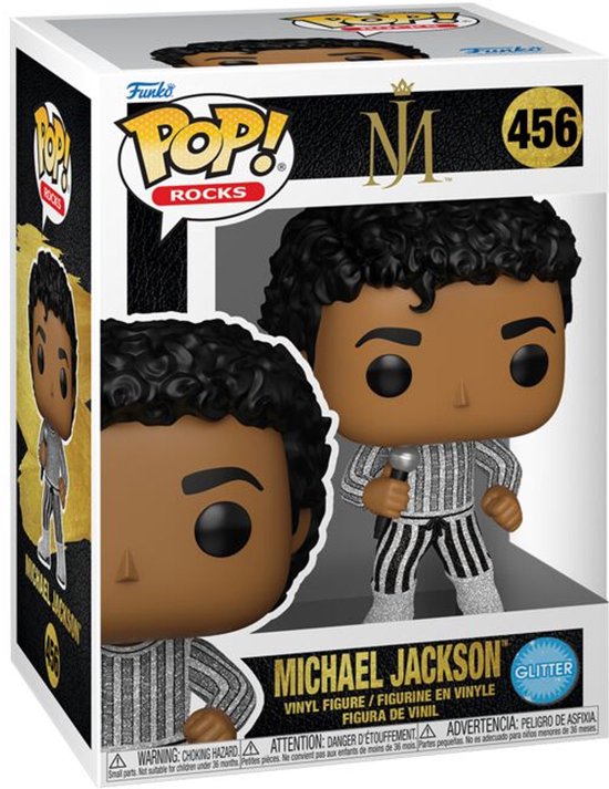 Michael Jackson Michael Jackson Rocks! Vinyl Figur 456 Unisex Funko Pop! - Neutraal - Standard